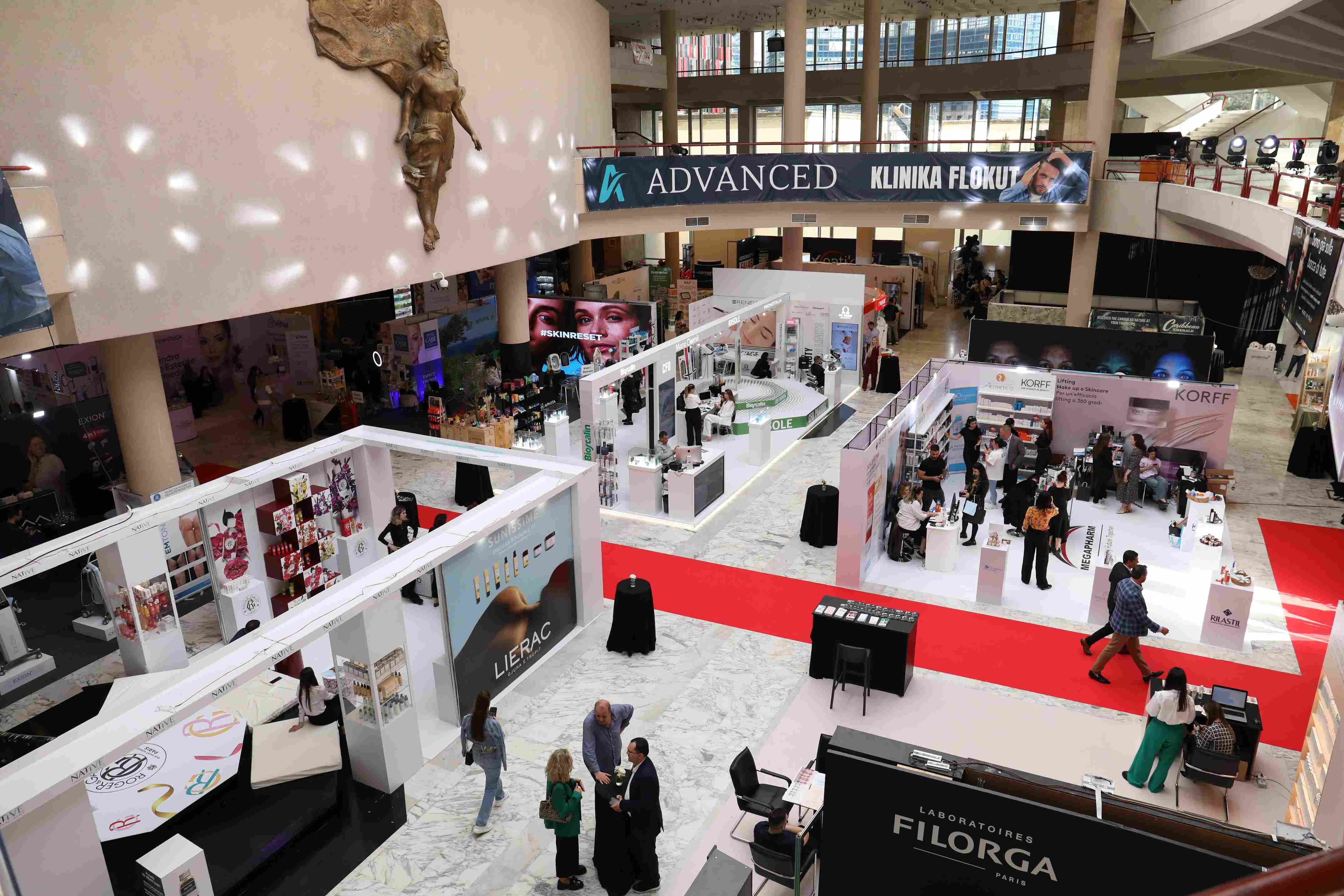 Live demonstration at Medical & Beauty Fair